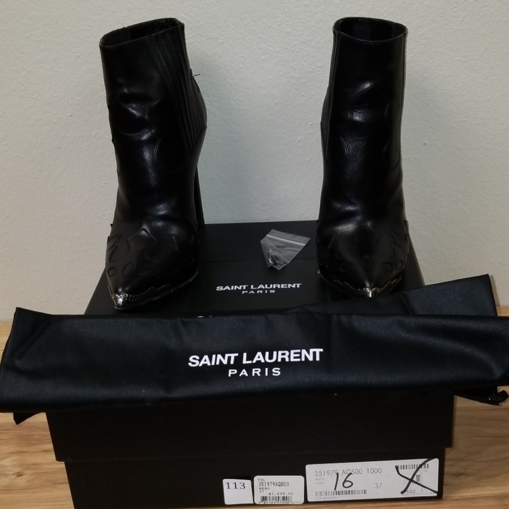 Saint Laurent Paris Boots